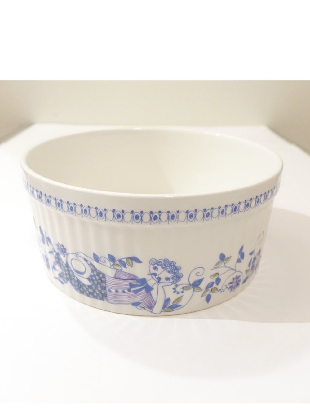 Figgjo Flint Souffle Baking Casserole Bowl MCM Turi Design Made in Norway